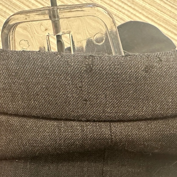 Escada Margaretha Key Wool Button Wrap Dress W/ Belt Size 44 FLAWED - Picture 16 of 16